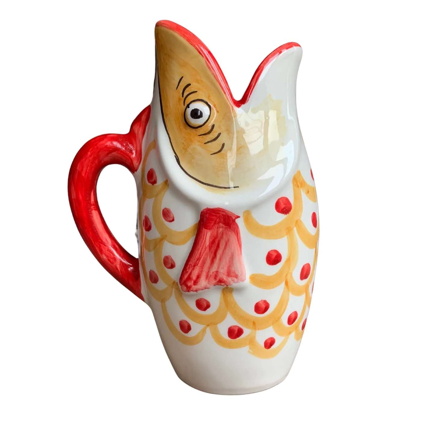 ARCUCCI FISH CARAFE 1 LITER - Red
